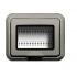 Bticino Caja de Pared para Intemperie 24603N, 3 Puertos, Gris  1