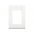 Bticino Placa para Pared Modus Pro, Blanco  1