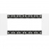 Bticino Placa de Pared KA4806KW, 6 Puertos, Blanco  1