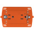Bticino Tomacorriente L4188IG, 2 Enchufes, 127 - 277V, 15A, Naranja  1