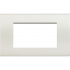 Bticino Placa de Pared LNA4804BI, 4 Puertos, Blanco  1