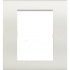 Bticino Placa Rectangular de Pared LNA4826BI, 6 Puertos, Blanco  1