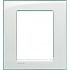 Bticino Placa Rectangular de Pared LNA4826KA, 6 Puertos, Aguamarina  1