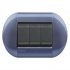 Bticino Placa de Pared LNB4803GP, 3 Puertos, Grape  1