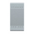 Bticino Apagador Sencillo NT4001N, 1 Vía, 127V, 16A, Gris  1