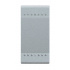 Bticino Apagador Sencillo NT4001N, 1 Vía, 127V, 16A, Gris  2