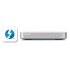 Disco Duro Externo Buffalo MiniStation Thunderbolt, 2TB, USB B 3.2, Plata/Blanco  3