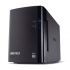 Disco Duro Externo Buffalo DriveStation Duo 3.5", 4TB, SATA II, USB 3.0, Negro  1