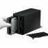 Buffalo LinkStation 220 NAS, 8TB (2 x 4TB), max. 8TB, Marvell Armada 370 0.8GHz, USB 2.0, Negro ― Incluye Discos  3