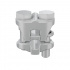 Burndy Terminal para Cable KVSU26, 1 Polo, 2 AWG, Cobre, 1 Pieza - Imagen adicional 1