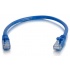 C2G Cable Patch Cat6a UTP sin Enganches RJ-45 Macho - RJ-45 Macho, 10.6 Metros, Azul  1