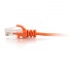 C2G Cable Patch Cat6 UTP sin Enganches Delgado RJ-45 Macho - RJ-45 Macho, 3 Metros, Naranja  2