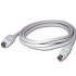 C2G Cable Serial Mini Din-8 Macho - Mini Din-8 Macho, 1.8 Metros, Blanco  1