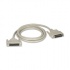 C2G Cable Serial DB25 Hembra - DB25 Hembra, 90cm, Blanco  1