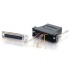 C2G Adaptador Modular Serial DB25 Hembra - RJ45 Hembra, Negro