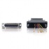 C2G Adaptador Modular Serial DB25 Hembra - RJ45 Hembra, Negro - Imagen adicional 1