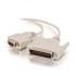 C2G Cable Serial DB25 Macho - DB9 Hembra, 3 Metros, Blanco  1