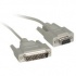 C2G Cable Serial DB25 Macho - DB9 Hembra, 7.6 Metros, Blanco  1