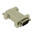 C2G Adaptador Modem Serial DB9 Macho - DB9 Hembra, Beige