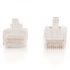 C2G Jack de Red Modular Cat5e, RJ-45, Transparente, 100 Piezas  2