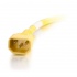 C2G Cable de Poder C14 Acoplador Macho - C13 Acoplador Hembra, 90cm, Amarillo - Imagen adicional 2