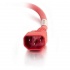 C2G Cable de Poder C14 Acoplador Macho - C13 Acoplador Hembra, 60cm, Rojo - Imagen adicional 1