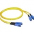 Cable Fibra Óptica Dúplex Monomodo OS2 SC Macho - SC Macho, 9/125, 1 Metro, Amarillo  1