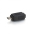 C2G Adaptador Mini USB B Hembra - Micro USB B Macho, Negro  1