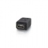 C2G Adaptador Mini USB B Hembra - Micro USB B Macho, Negro  3