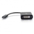 C2G Adaptador USB C Macho - DVI Hembra, Negro - Imagen adicional 1