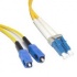 C2G Cable Fibra Óptica Dúplex Monomodo OS2 LC Macho - SC Macho, 9/125, 7 Metros, Amarillo  1