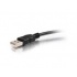 C2G Cable Activo USB A Macho - USB B Macho, 7.6 Metros, Negro  3