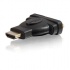 C2G Adaptador HDMI Macho - DVI-D Dual Link Hembra, Negro/Dorado  2