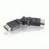 C2G Adaptador Rotativo 360 Grados HDMI Hembra - HDMI Hembra, Negro  3