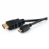 C2G Cable HDMI de Alta Velocidad Micro HDMI Macho - HDMI Macho, 3 Metros, Negro  1