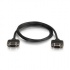 C2G Cable Serial con Conectores de Bajo Perfil DB-9 Hembra - DB-9 Hembra, 90cm, Negro  1