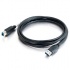 C2G Cable USB A Macho -  USB B Macho, 3 Metros, Negro  1