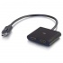 C2G Adaptador DisplayPort  Macho - 2x HDMI Hembra, Negro  1