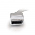 C2G Cable Mini DisplayPort Macho - DisplayPort Macho, 1.8 Metros, Blanco  3