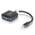 C2G Adaptador Mini DisplayPort Macho - HD15 Hembra, Negro  1