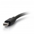 C2G Adaptador Mini DisplayPort Macho - DVI-D Single Link Hembra, Negro  3