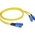 C2G Cable Fibra Óptica Dúplex Monomodo OS2 SC Macho - SC Macho, 9/125, 3 Metros, Amarillo  1