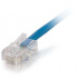 C2G Cable Patch Cat5e UTP sin Bota Plenum RJ-45 Macho - RJ-45 Macho, 7.6 Metros, Azul