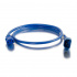 C2G Cable de Poder C14 Acoplador Macho - C13 Acoplador Hembra, 90cm, Azul - Imagen adicional 3