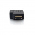 C2G Adaptador HDMI Hembra - HDMI Macho, Ángulo Derecho, Negro - Imagen adicional 2