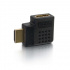 C2G Adaptador HDMI Hembra - HDMI Macho, Ángulo Derecho, Negro - Imagen adicional 3