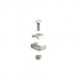 Cablofil Kit de Tornillo CM558071, 50 Piezas, Acero