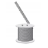 Camesa Cable de Retenida SRET318CAM, Acero Galvanizado, Resistencia 600kg