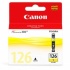 Cartucho Canon CLI-126 Amarillo, 210 Páginas  1
