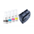 Kit Tanque de Tinta Canon GI-16 Negro/Cian/Magenta/Amarillo, 70ml ― Incluye Cabezal PH-S para Maxify  1